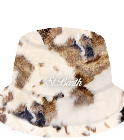 BUCKET HAT FUR_COW 1018 EMB